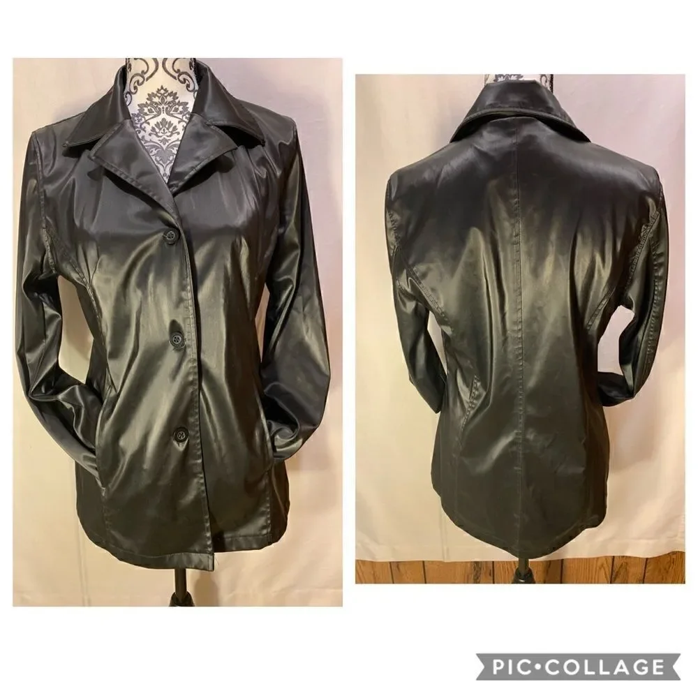 Outer edge women’s black button jacket - Picture 6 of 9